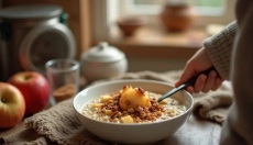 Ein warmes Frühstück im Winter ergibt Sinn, da es den Körper erwärmt und das Immunsystem unterstützt