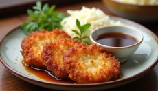 Tonkatsu-Zubereitung zu Hause einfach und lecker