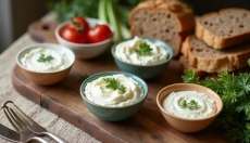 Ein gesunder Ricotta-Aufstrich kann Ihren Speiseplan leicht bereichern.