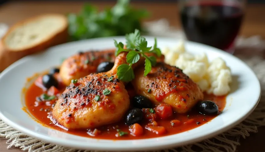 Kochen Sie italienisches Hühnchen Cacciatore und beeindrucken Sie Ihre Lieben