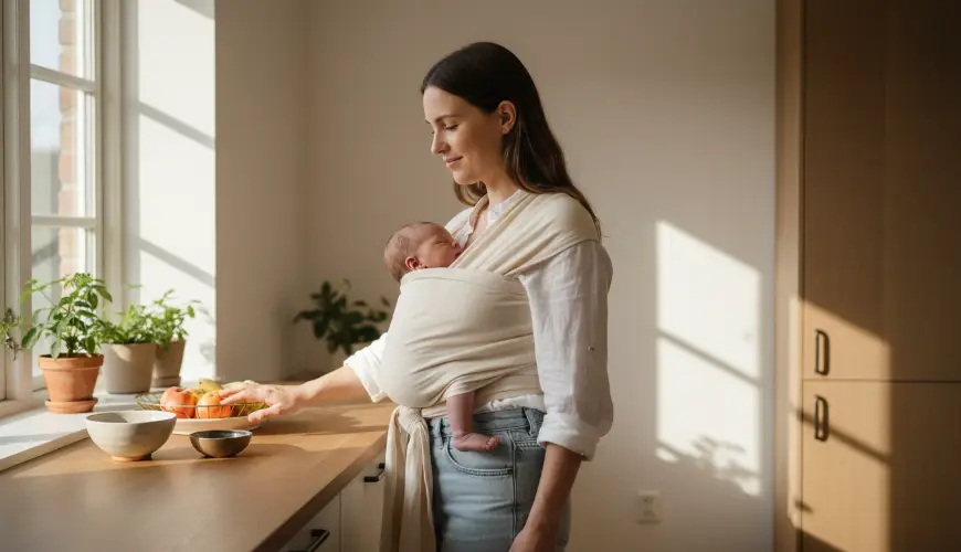 # Alles über das Tragen des Babys im Tragetuch für Anfängerinnen