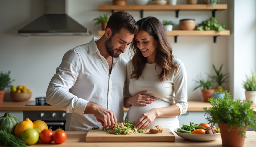 Ernährung für hormonelles Gleichgewicht in der Schwangerschaft