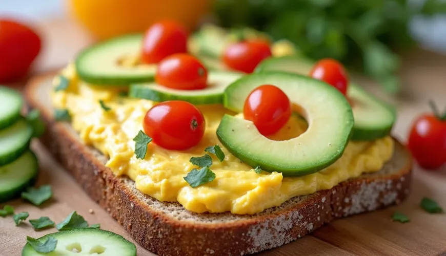 Gesunder Eiersalat für Ihren Snack