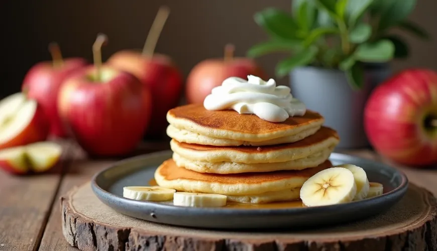 Gesunde Apfelpfannkuchen erfreuen nicht nur Ihre Geschmacksknospen
