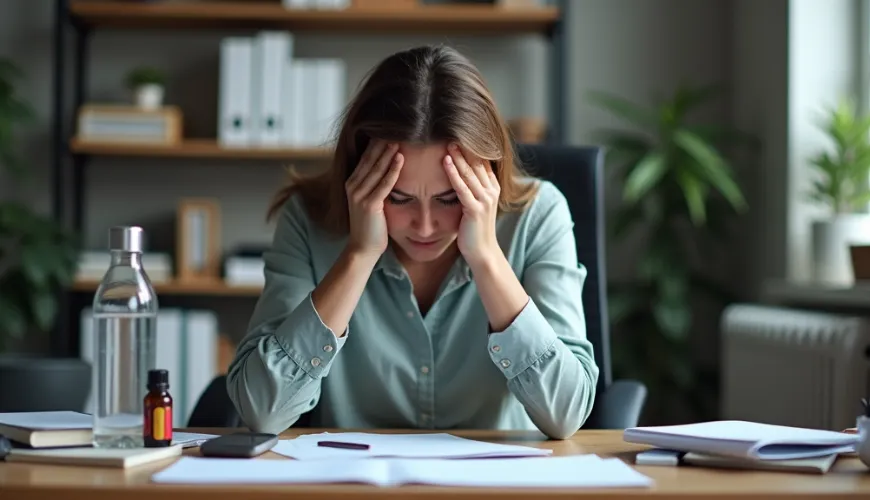 Erfahren Sie, wie Sie stressbedingte Kopfschmerzen bekämpfen und Ihr Wohlbefinden verbessern können